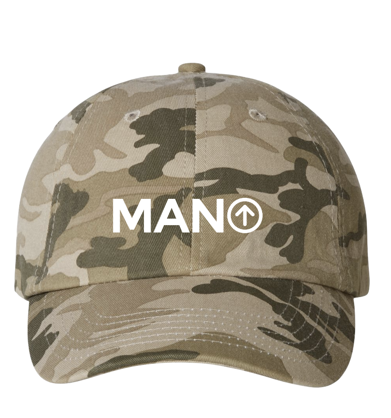 Tan Camo Dad Hat