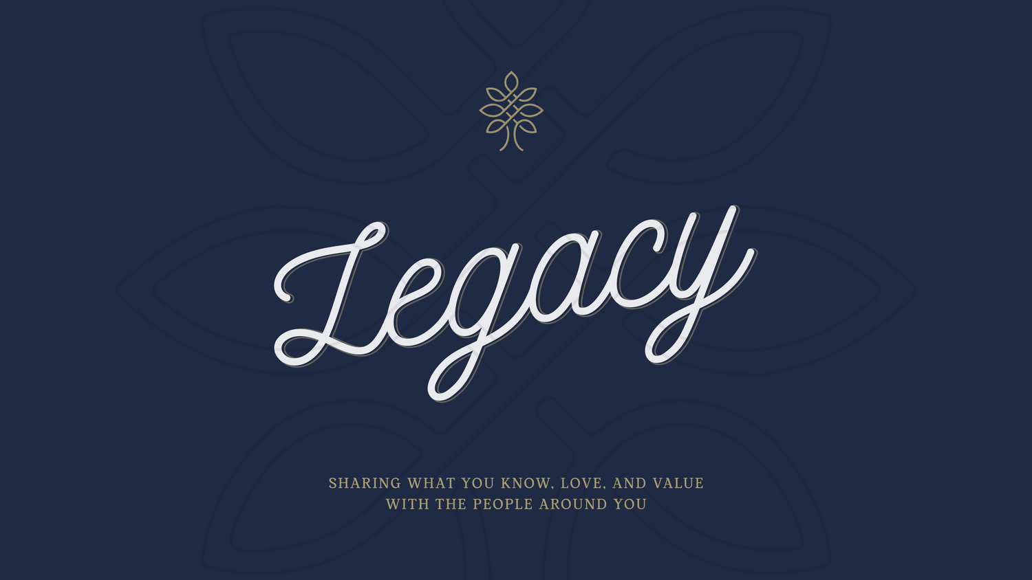 Legacy Workbooks