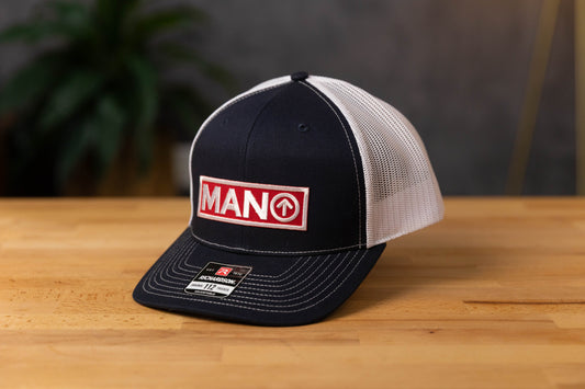 Richardson Navy/White Trucker Hat